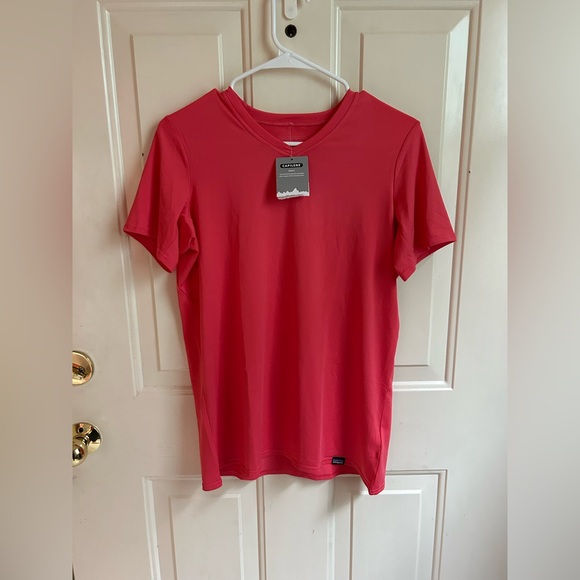 Patagonia Tops - Patagonia Capilene V-Neck NWT - Shock Pink - Medium